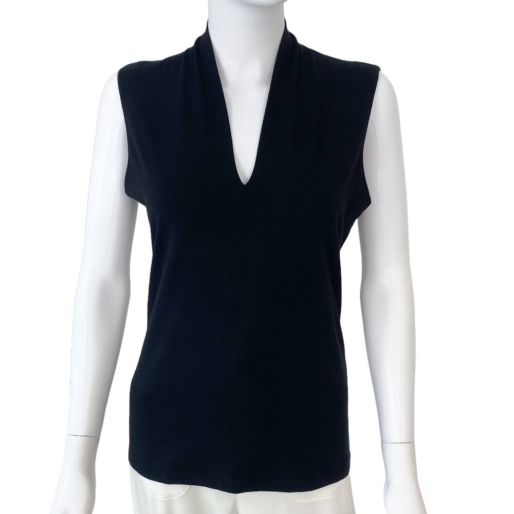 Kenneth Cole Black Sleeveless Tank Top size L